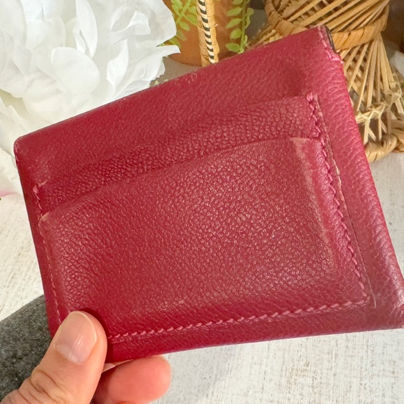 Burberry wallet in wine - Picture 5 of 5